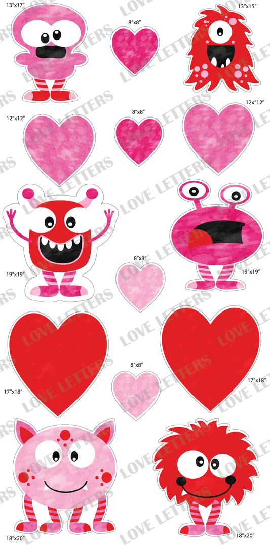 Valentine Monsters